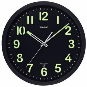 カシオ 電波時計 壁掛け時計 アナログ 掛け時計 アラビア数字