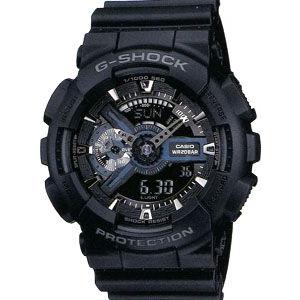 カシオ G-SHOCK スポーツウォッチ 20気圧防水 デジタル アナログ 腕時計 ブラック (GA...