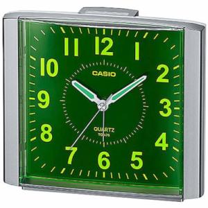 カシオ 置き時計 アナログ 目覚まし時計 おしゃれな シルバーカラー 銀色 アラビア数字 (SCL2...