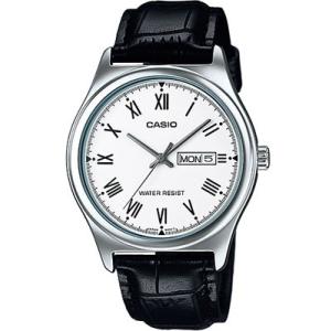 カシオ メンズ アナログ 腕時計 見やすい ローマ数字 日付 曜日
