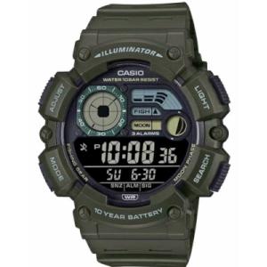 カシオ スポーツウォッチ 10気圧防水 デジタル 腕時計 フィッシングギア 釣り 時計 月齢 ムーン...