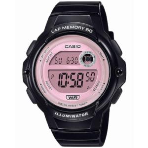 ランニングウォッチ カシオ スポーツウォッチ 10気圧防水 レディース デジタル腕時計 60ラップ ストップウォッチ タイマー ライト付き マラソン ランニング 時計
