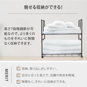布団ラック ハイタイプ ふとんラック ふとん収...の詳細画像5