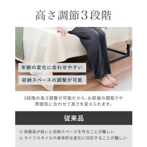 改良モデル NEW ローベッド 高さ調整3段階...の詳細画像4