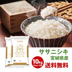 ササニシキ 米 5kg 2袋セット 10kg 宮城