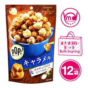 ポップコーン フレーバー スナック菓子 キャラメル シーソルト お菓子 12袋セット