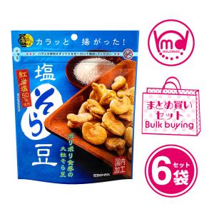 おつまみセット 豆菓子 塩そら豆 宅呑み お菓子 おつまみ スナック スタンドパック 6袋セット