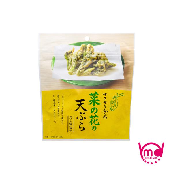 スナック菓子 天ぷら だし醤油 菜の花 お菓子 おつまみ チャック付き