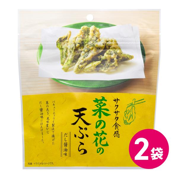お菓子 スナック菓子 おつまみ 天ぷら 野菜 菜の花 宅呑み お試し 2個セット