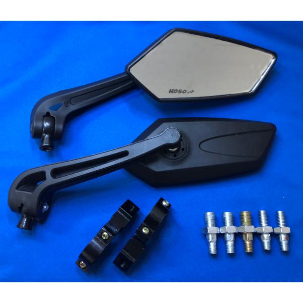 カスタムパーツ　ミラーセット　電動キックボード、バイク、自転車