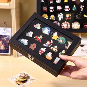 メダルディスプレイケース 木製 スタンド付き ...の詳細画像1