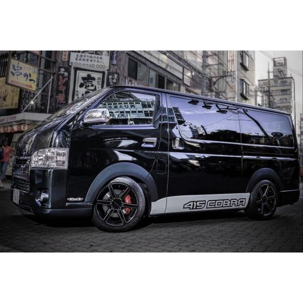 415コブラ ラブラーク ABS製 8ｍｍオーバーフェンダーキット ローフォルムスタイルKIT 未塗...