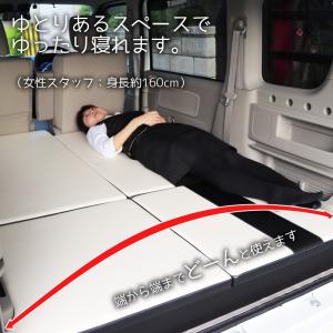車中泊用 ベッドキット フルセット DA17 ...の詳細画像2