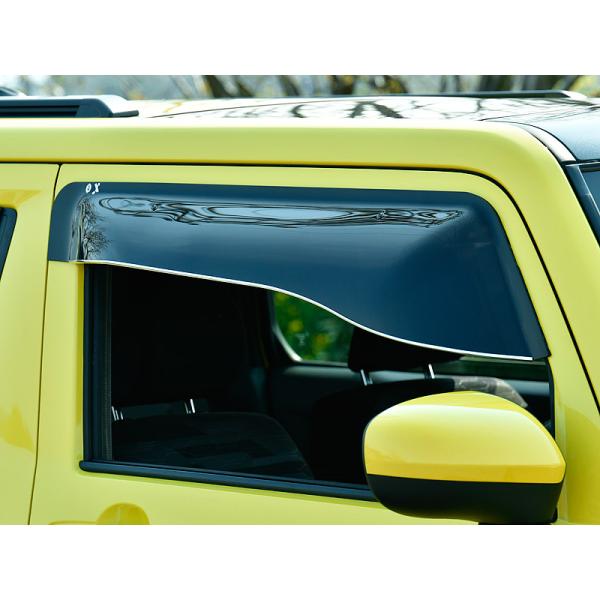 BLACKY-X オックスバイザーブラッキーテン フロント OXバイザー バイザー ダイハツ タフト...