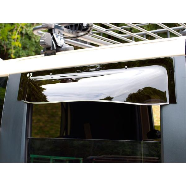 BLACKY-X OXバイザー バイザー リア ホンダ N-BOX BLR-137 UVカット