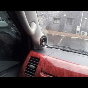 ハイエース 200系 Aピラースピーカーキット LED付 左右セット ハイパスコンデンサー付 DCワッツ 内装パーツ