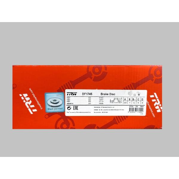 FIAT フィアット　500(312)　パンダ(169)　1.24L　＜ブレーキディスクローター　左...