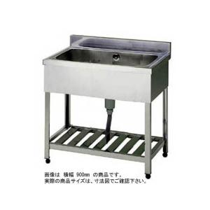 1槽シンク ステンレス 業務用 流し台　ハンドシャワー付き 新品 [組立式] 業務用 ステンレス 1槽シンク（流し台