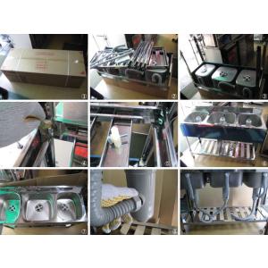 新品 [組立式] 業務用 ステンレス 3槽シン...の詳細画像3
