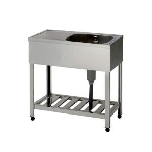 厨房用品　シンク　流し台　業務用 LIXIL（リクシル） 業務用シンク 業務用流し台 屋内用 ステンレス 一槽