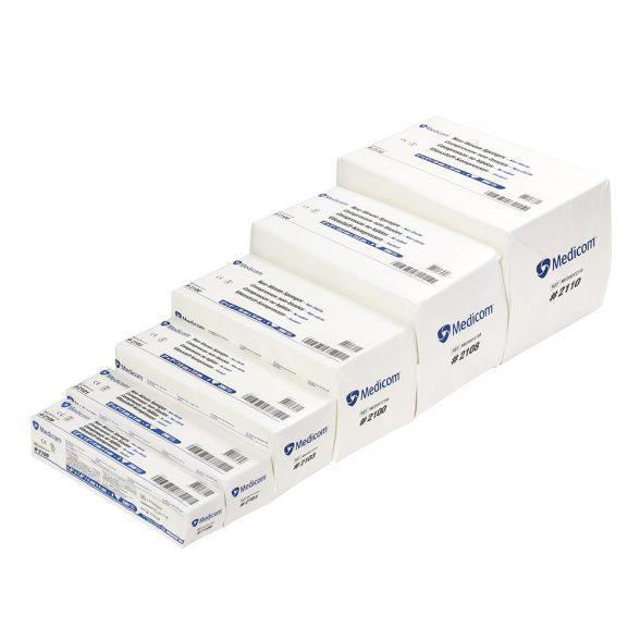 メディコム　不織布ガーゼ　12.5×12.5cm　2108　4枚重　200枚×10パック