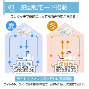 シーリングファン シーリングファンライト シー...の詳細画像5
