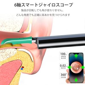 耳かき カメラ カメラ付き ライト 800万画...の詳細画像4