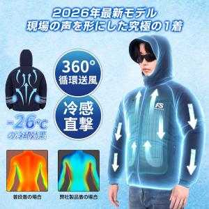 空調ウェア 空調作業服 50V 45V ペルチ...の詳細画像4