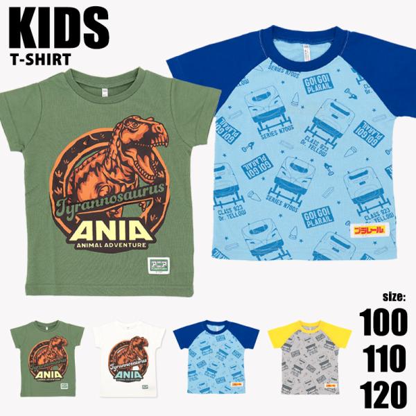 Tシャツ トミカ プラレール アニア 半袖Tシャツ 100 110 120 キッズ 男の子 子供 服...