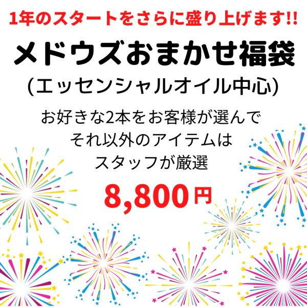 何が出るかなワクワクドキドキメドウズおまかせ福袋（エッセンシャルオイル中心）
