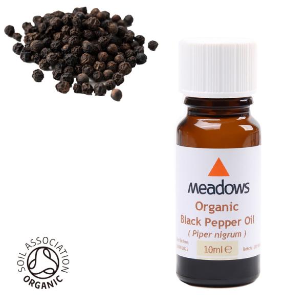 ブラックペッパー5ml　メドウズ / meadows　オーガニックエッセンシャルオイル