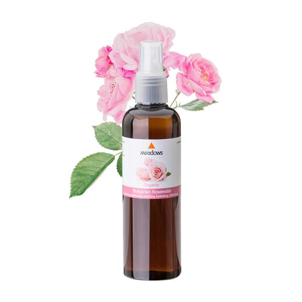 メドウズ フローラルウォーター トラディショナルブルガリアンローズ 250ml　（オーガニックローズ...