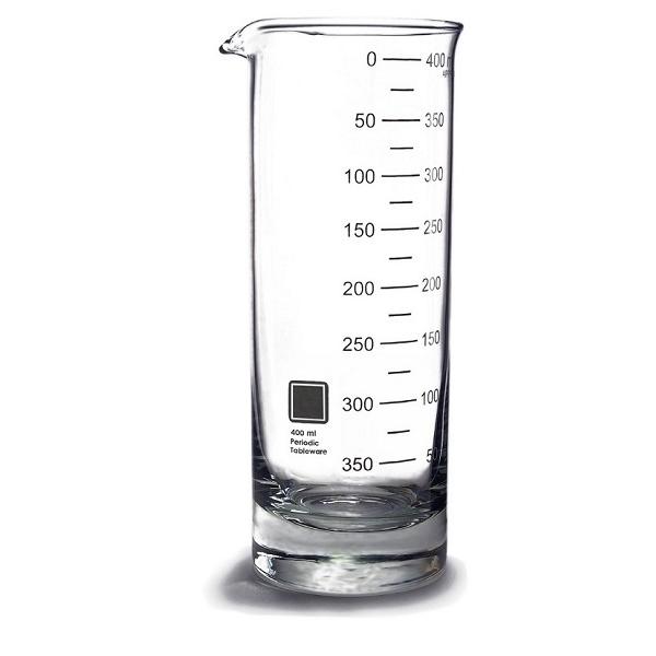 ビーカーハイボールグラス 400ml (1個) Periodic Tableware ビーカーグラス