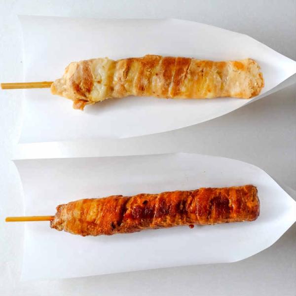 肉巻きおにぎり棒 肉巻きおにぎり串 専用　包装資材(包材/袋/フードトレイ) パットレー パッと開く...