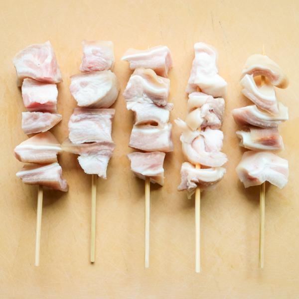 軟骨付ミミガー串(豚耳/猪耳) 変わり串 変わり種 メニュー 30g×200本