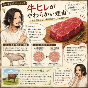 グラスフェッドビーフ ヒレブロック 500g ...の詳細画像5