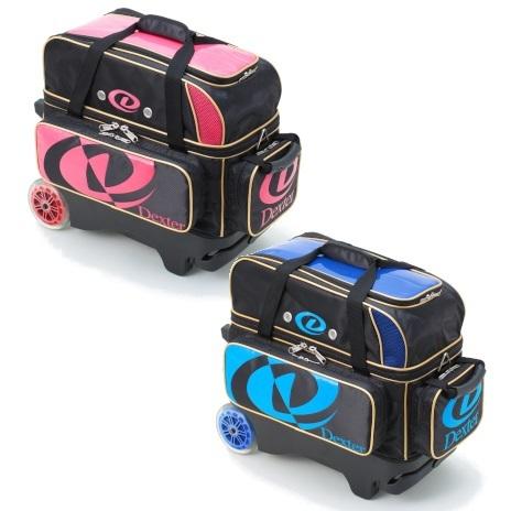 BX155 ダブルローラー デクスター ボウリングバック / SUNBRIDGE Dexter