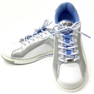 HS-390 ホワイト/ライトブルー ハイスポーツ ボウリングシューズ｜mebius-store