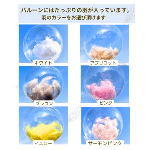 アジサイとハートバルーンギフト 名入れ 開店祝...の詳細画像4