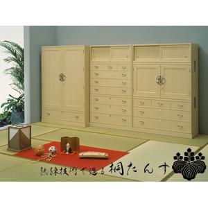 桐たんす 衣装たんす 和箪笥 福岡県製 衣類収...の詳細画像2