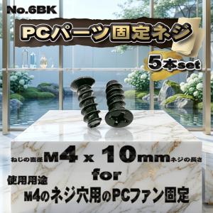 【パーツ固定ネジ】 M4x10mm PCパーツ ...の商品画像