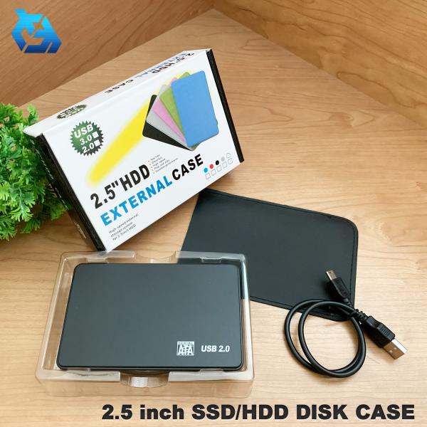【ブラック】 化粧箱入り 2.5インチ HDD/SSD ケース USB接続 SATA ハードディスク...