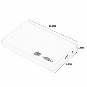 【ブラック】 2.5インチ HDD/SSD ケ...の詳細画像2