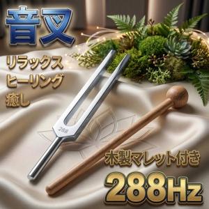 音叉 528Hz 】 おんさ チューナー マレット セット ヒーリング 癒し