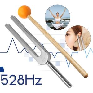 音叉 528Hz 】 おんさ チューナー マレット セット ヒーリング