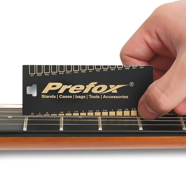 ストリングランゲージ弦高ピッチルーラー 【Profox】弦高などの計測や調整用 x1枚