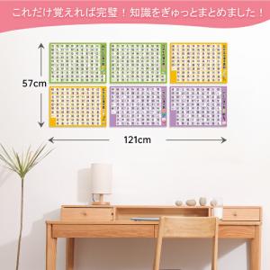 お風呂ポスター 知育 桜弥生 小学校4〜6年生...の詳細画像3