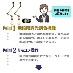 スポットライト ダクトレール用2個セット E2...の詳細画像1