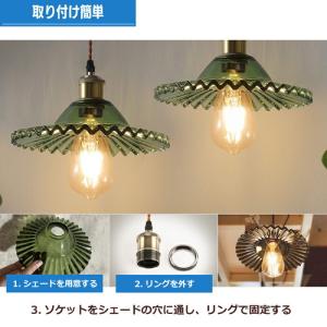 引掛シーリング用 ペンダントライト 北欧風 E...の詳細画像5