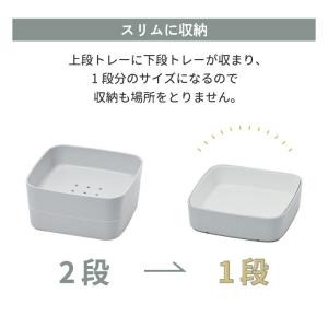 tak. 2段 トレー ナッツ フルーツ プレ...の詳細画像5
